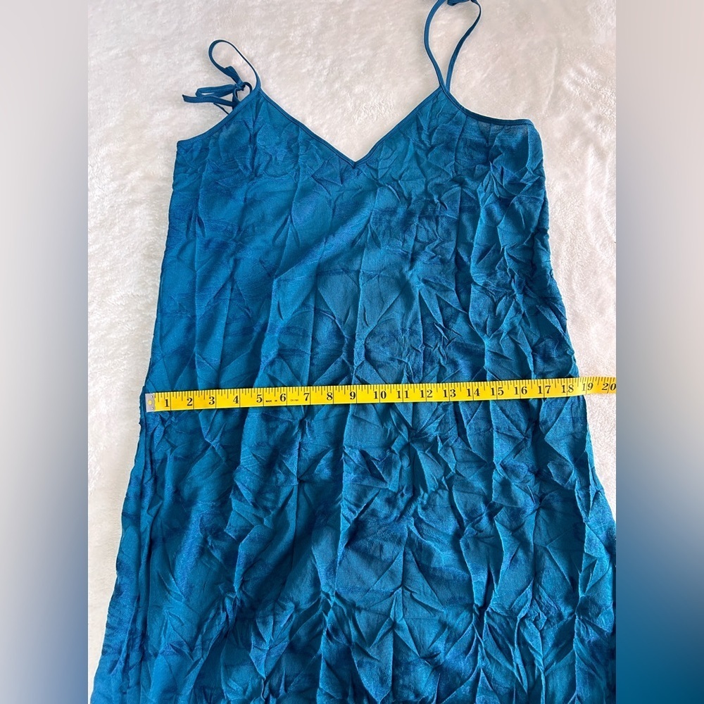 NWT Zara WRINKLED JACQUARD DRESS - Picture 12 of 12